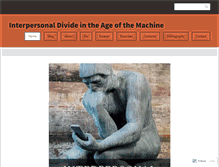 Tablet Screenshot of interpersonal-divide.org